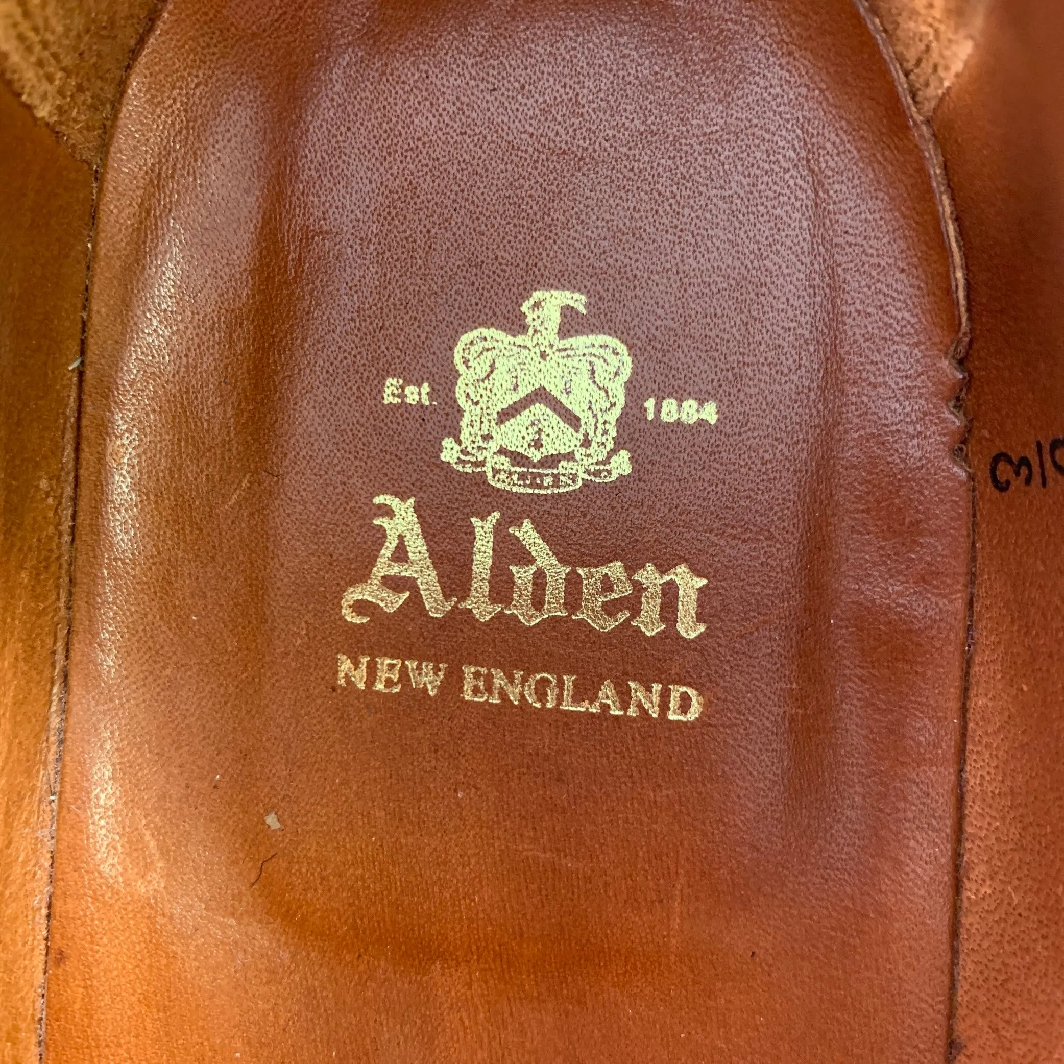 ALDEN Size 10 Brown Leather Tassels Loafers