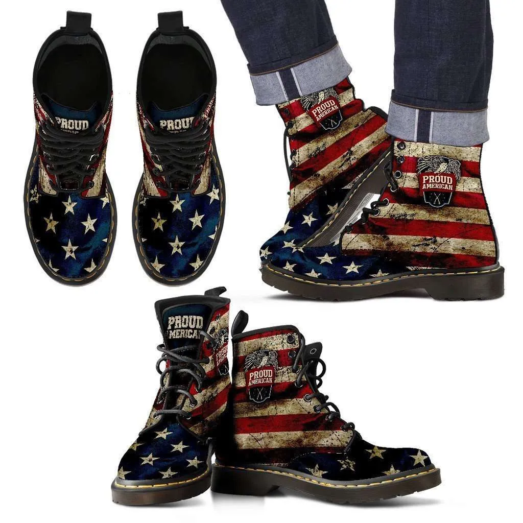 American Pride Suede Boots