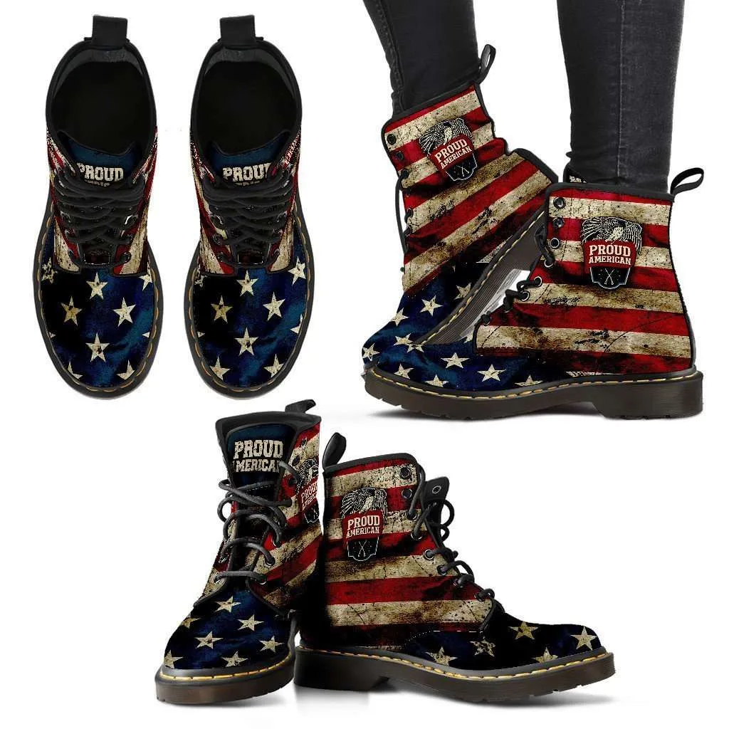 American Pride Suede Boots