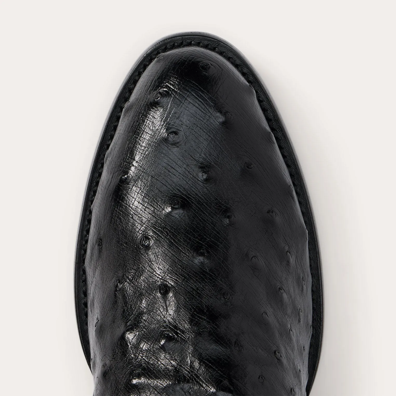 Austin Ostrich Roper Boots