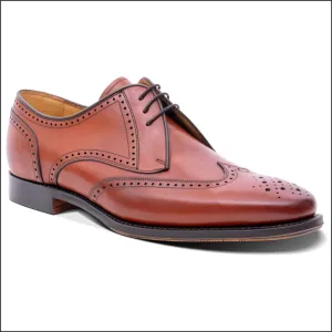 Barker Bakewell Chestnut Calf Derby@