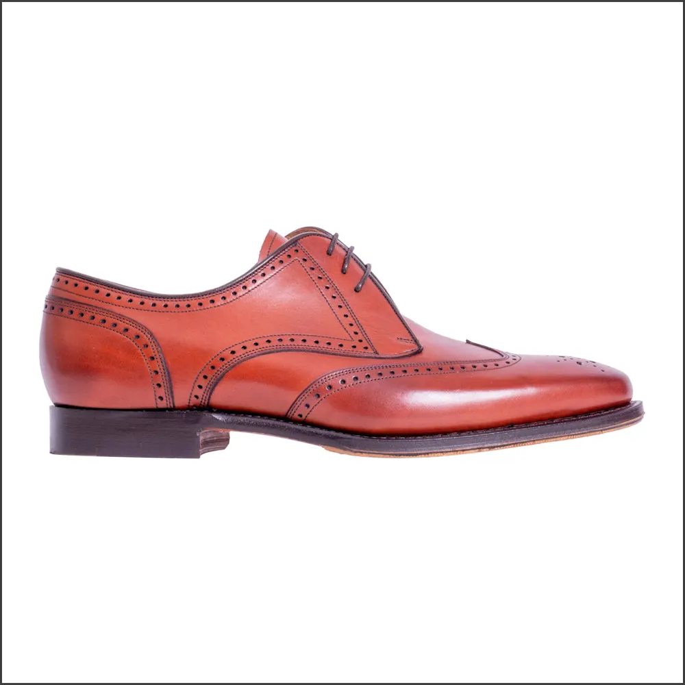 Barker Bakewell Chestnut Calf Derby@
