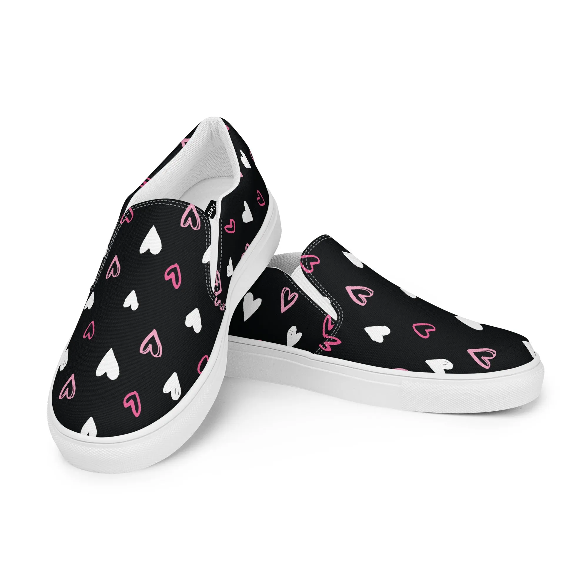 BE MY VALENTINE Women’s Slip-On Canvas Shoes