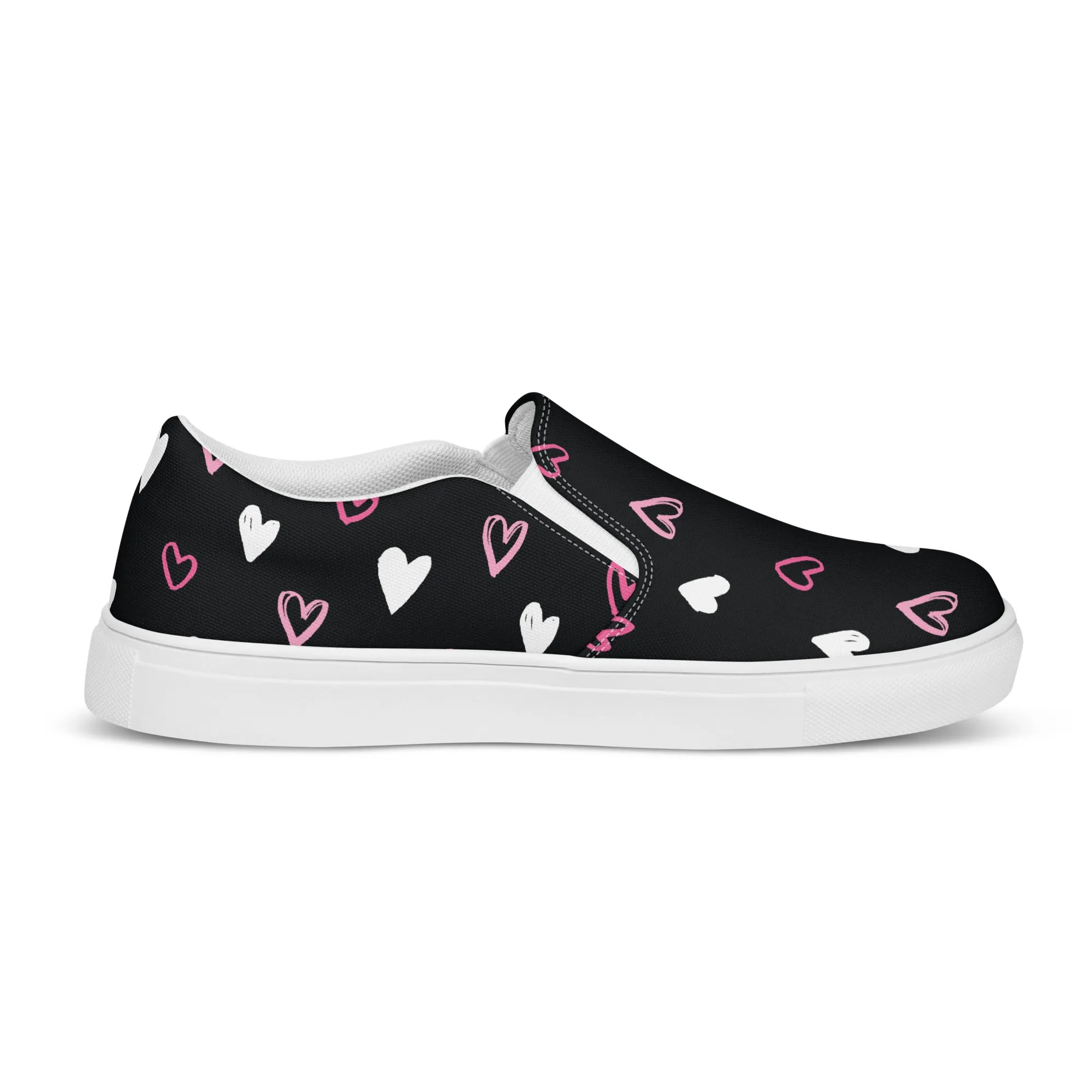 BE MY VALENTINE Women’s Slip-On Canvas Shoes