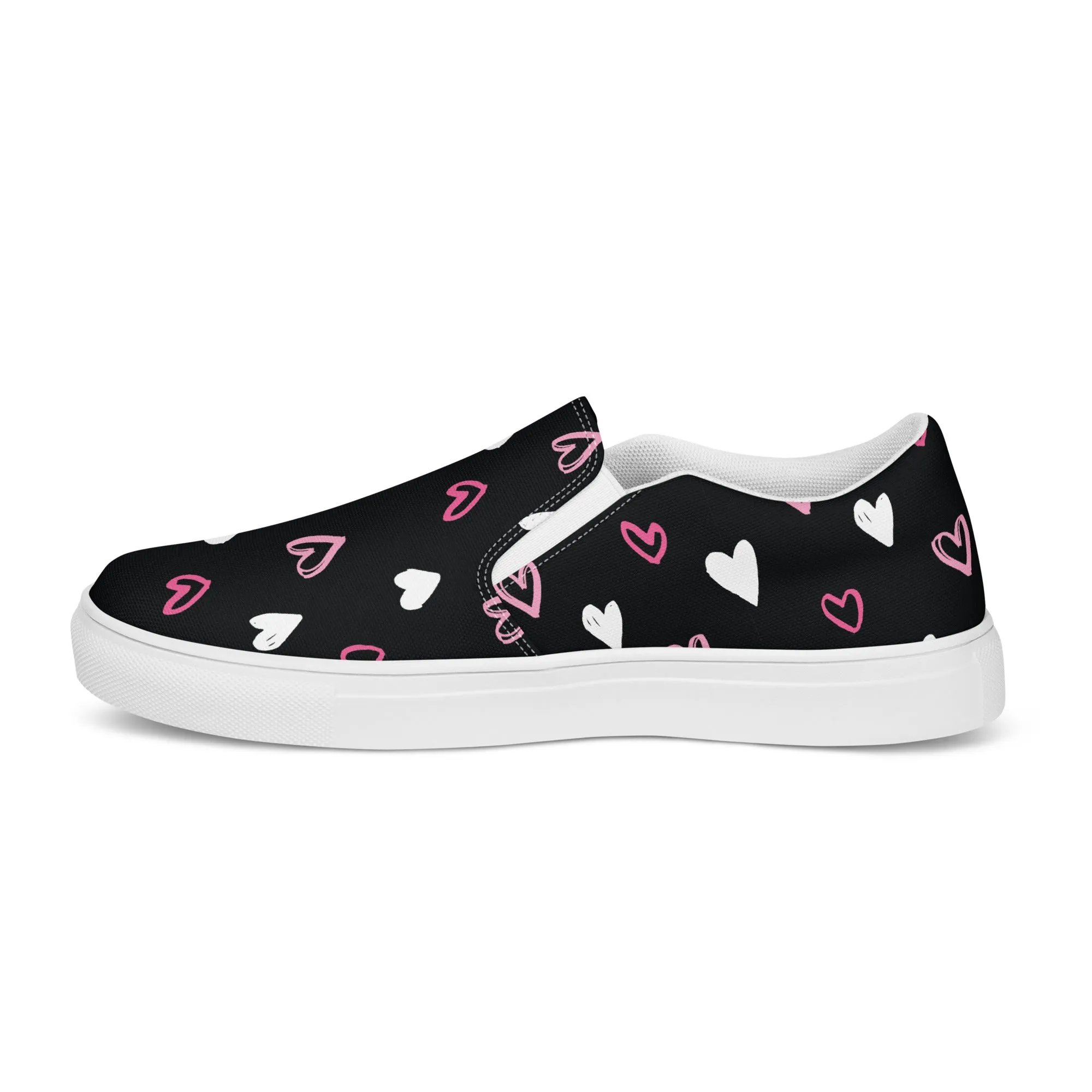 BE MY VALENTINE Women’s Slip-On Canvas Shoes