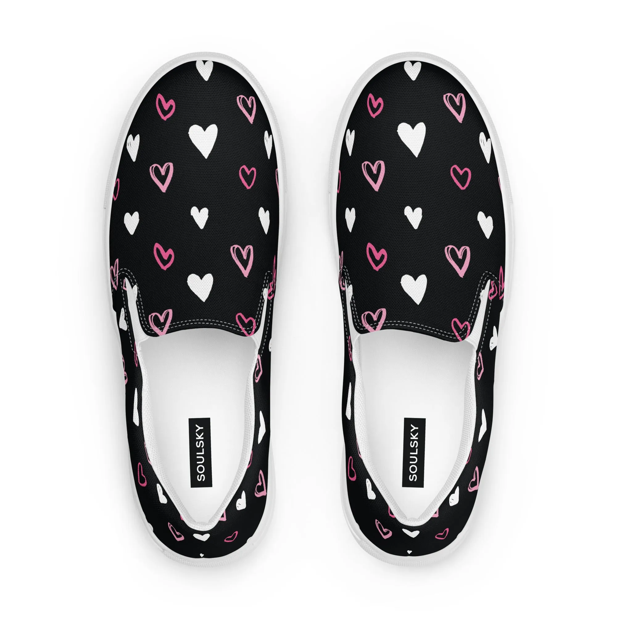 BE MY VALENTINE Women’s Slip-On Canvas Shoes