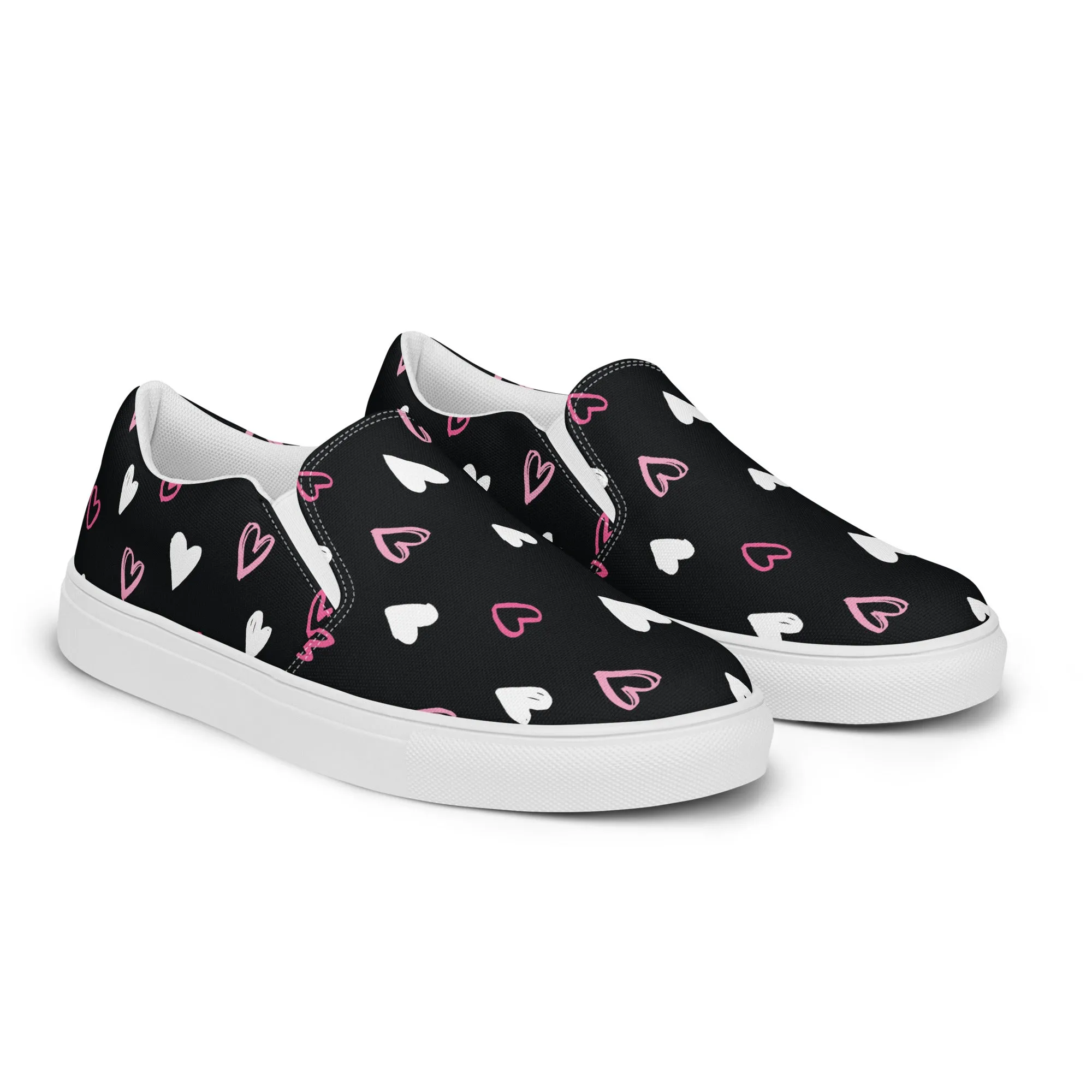 BE MY VALENTINE Women’s Slip-On Canvas Shoes