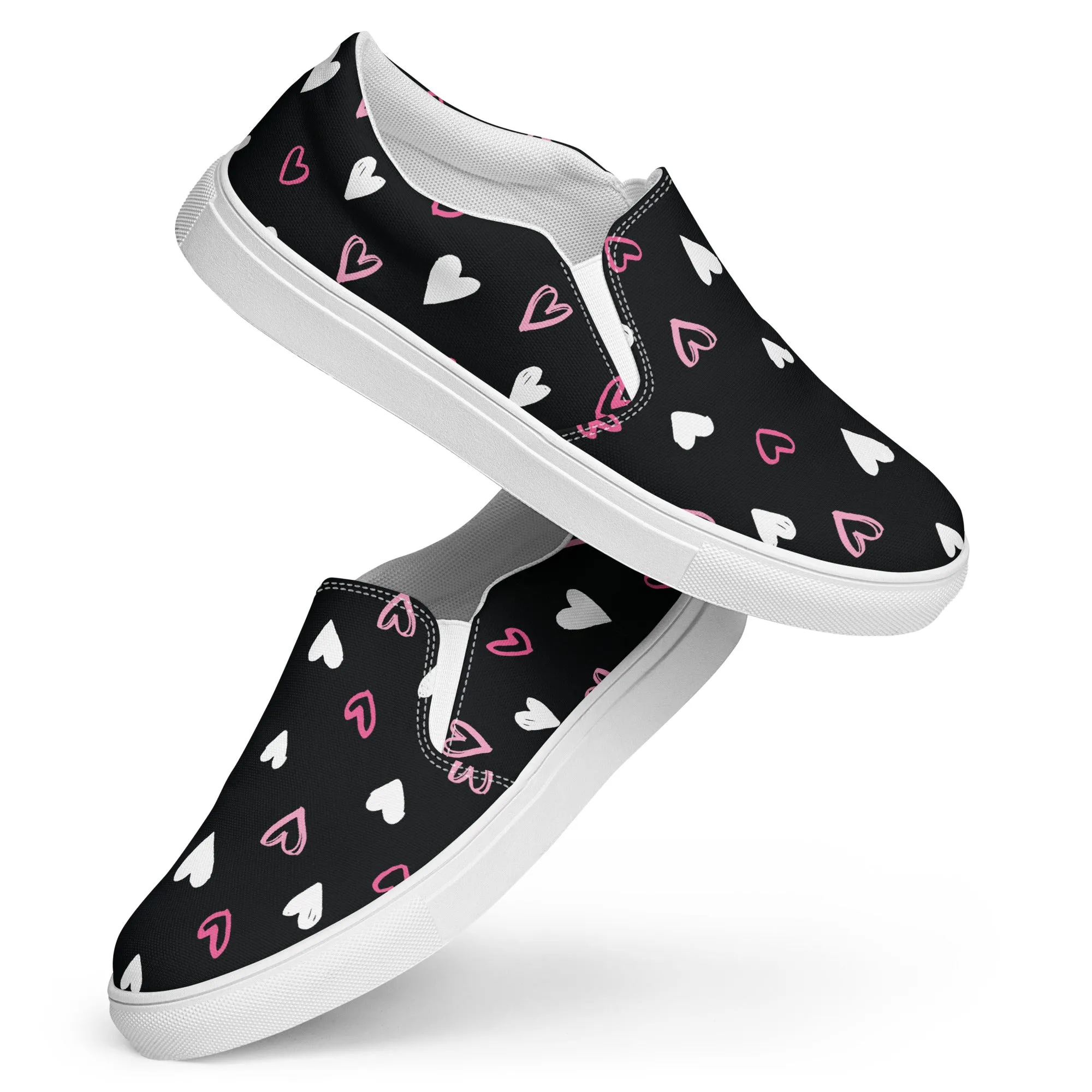 BE MY VALENTINE Women’s Slip-On Canvas Shoes