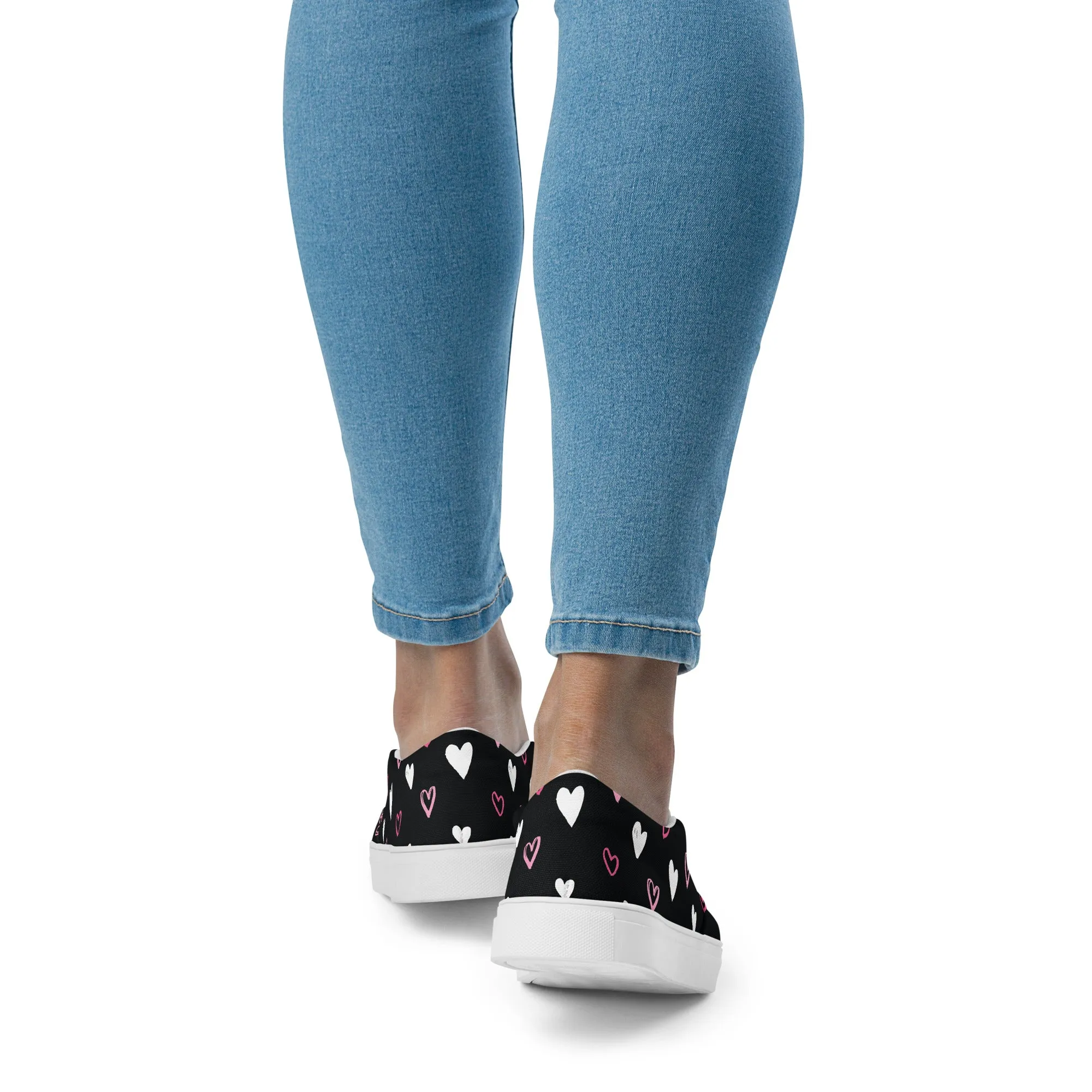 BE MY VALENTINE Women’s Slip-On Canvas Shoes