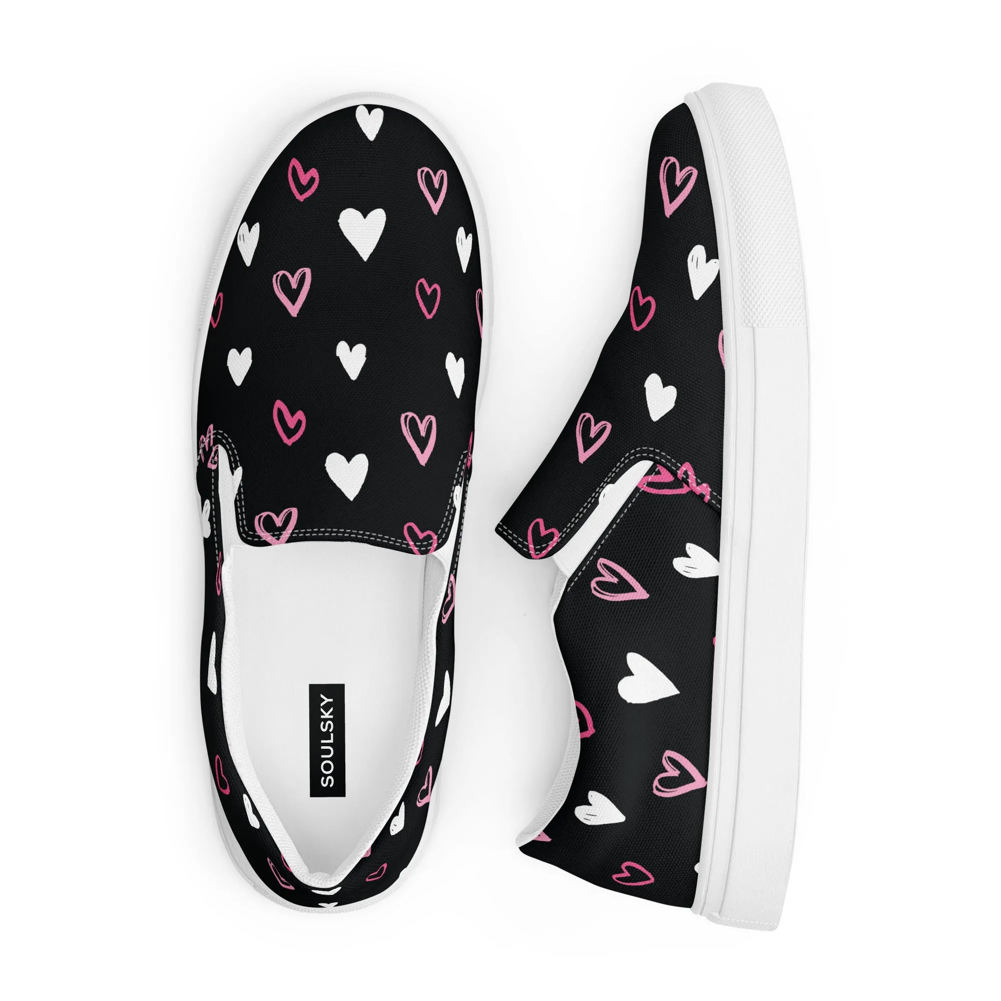BE MY VALENTINE Women’s Slip-On Canvas Shoes