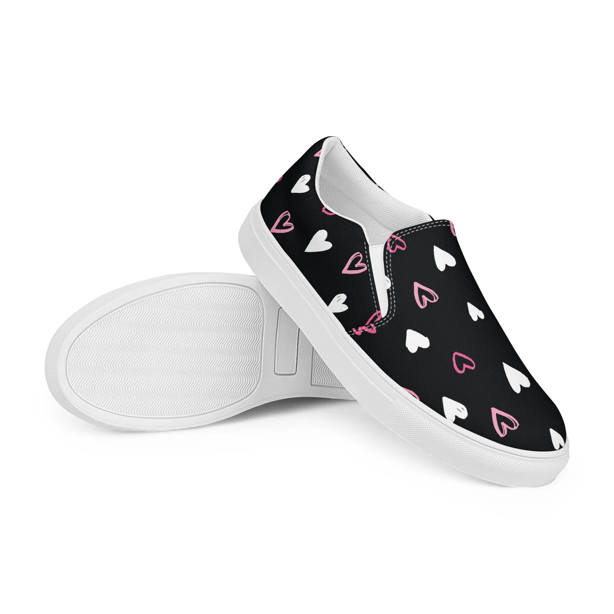 BE MY VALENTINE Women’s Slip-On Canvas Shoes