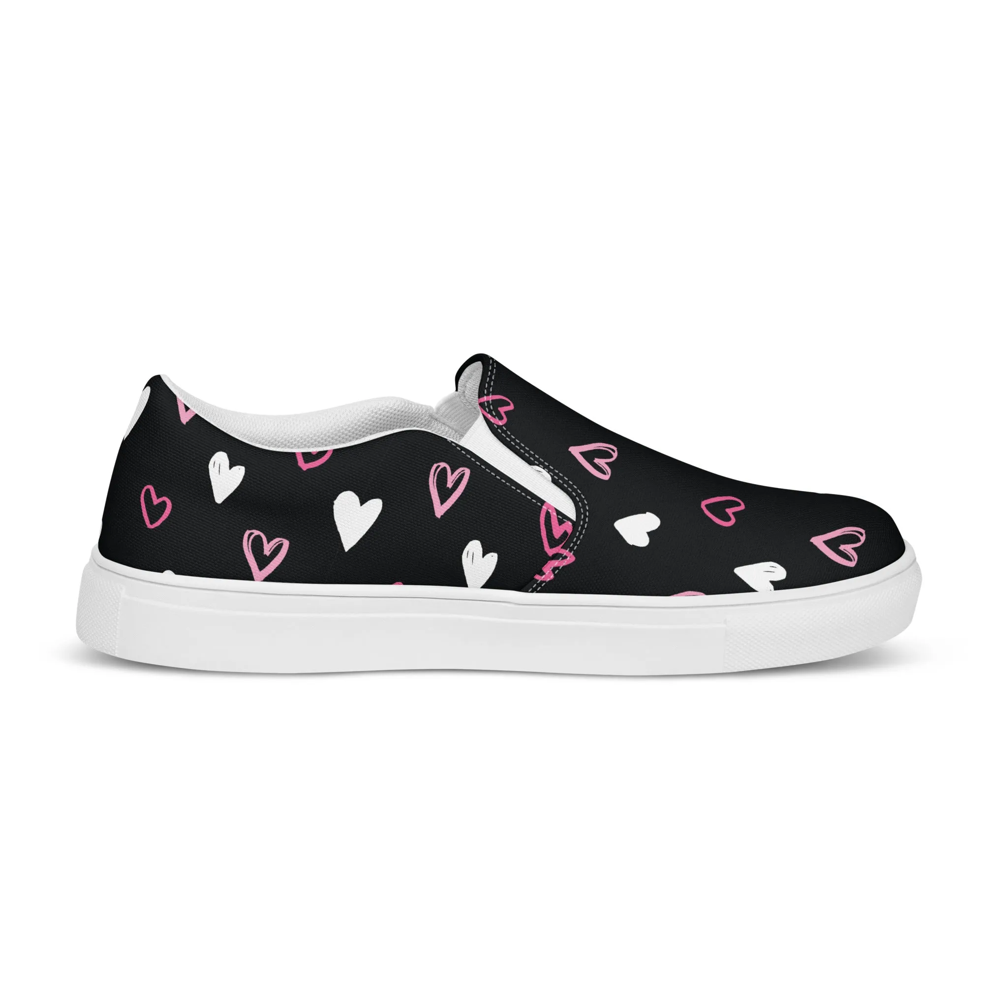 BE MY VALENTINE Women’s Slip-On Canvas Shoes