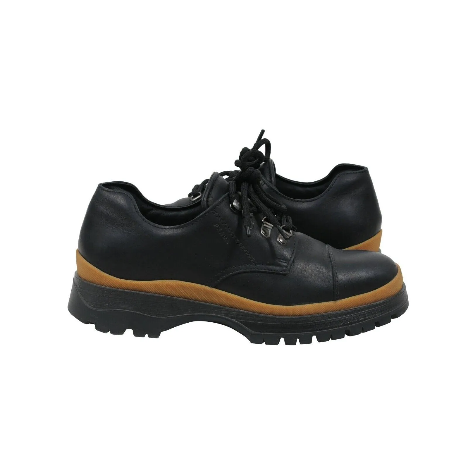 Brixxen Chunky Platform Derby Shoes