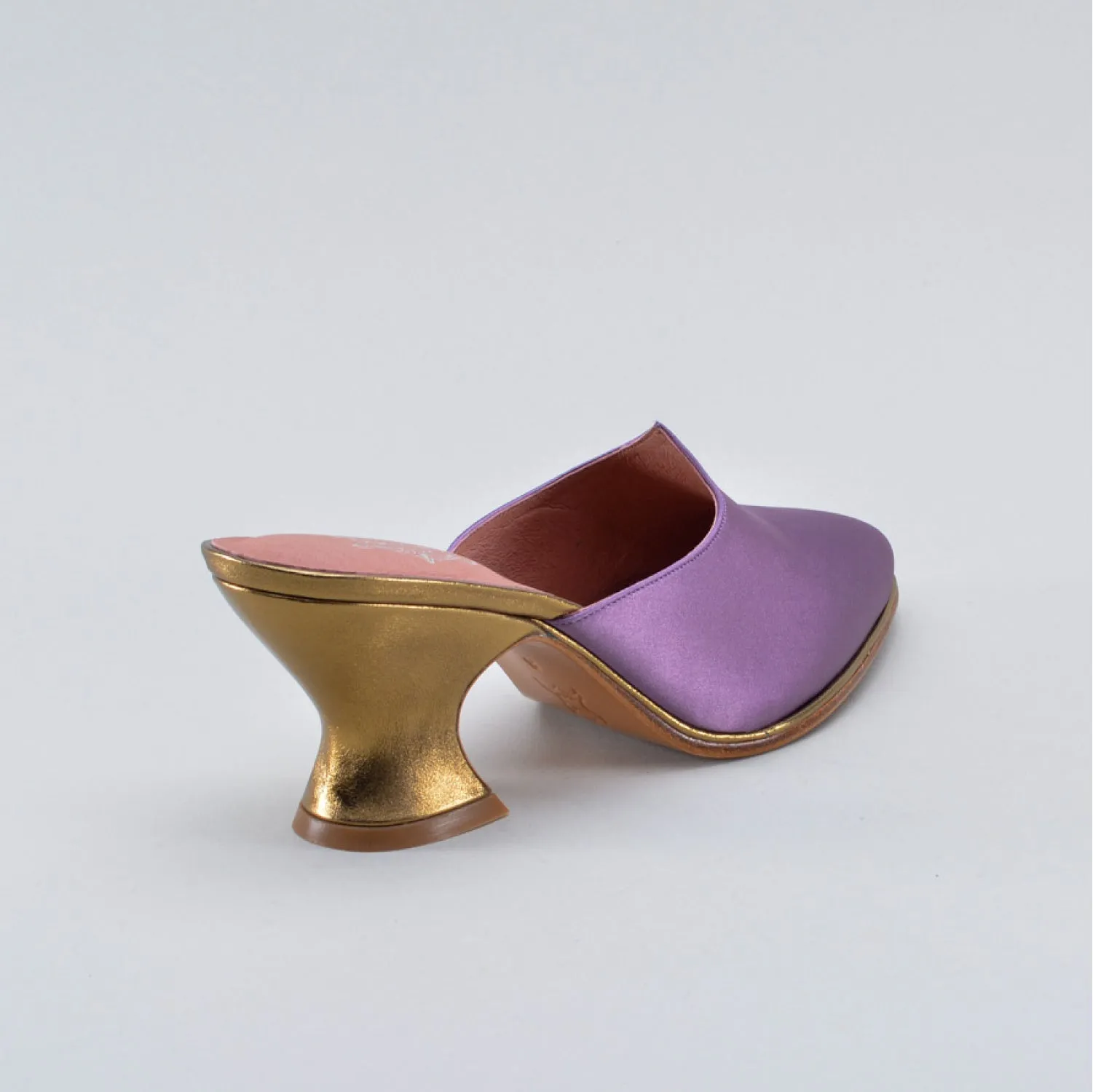 Charlotte Women's 18th Century Mules (Dusty Purple)