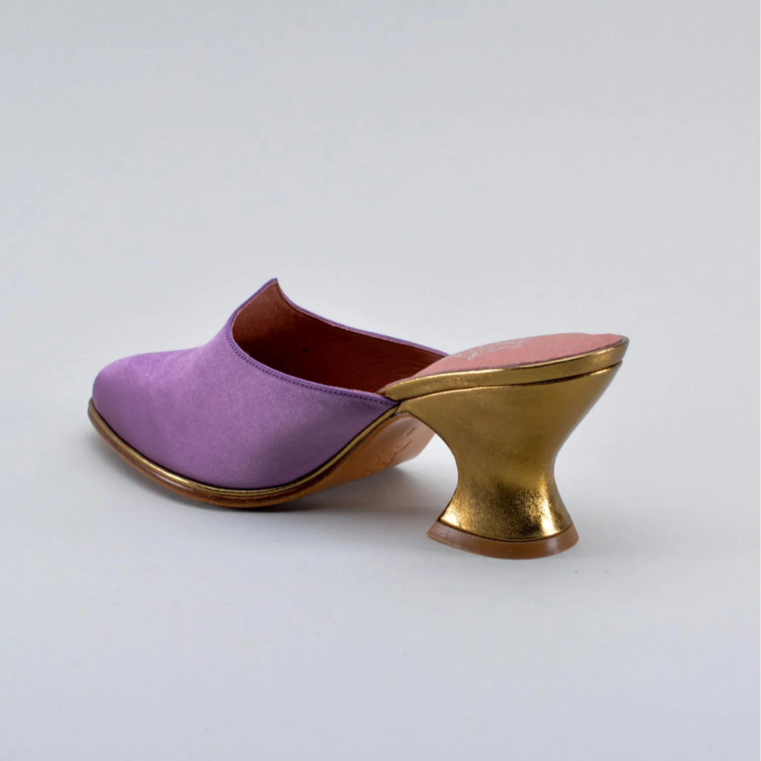 Charlotte Women's 18th Century Mules (Dusty Purple)