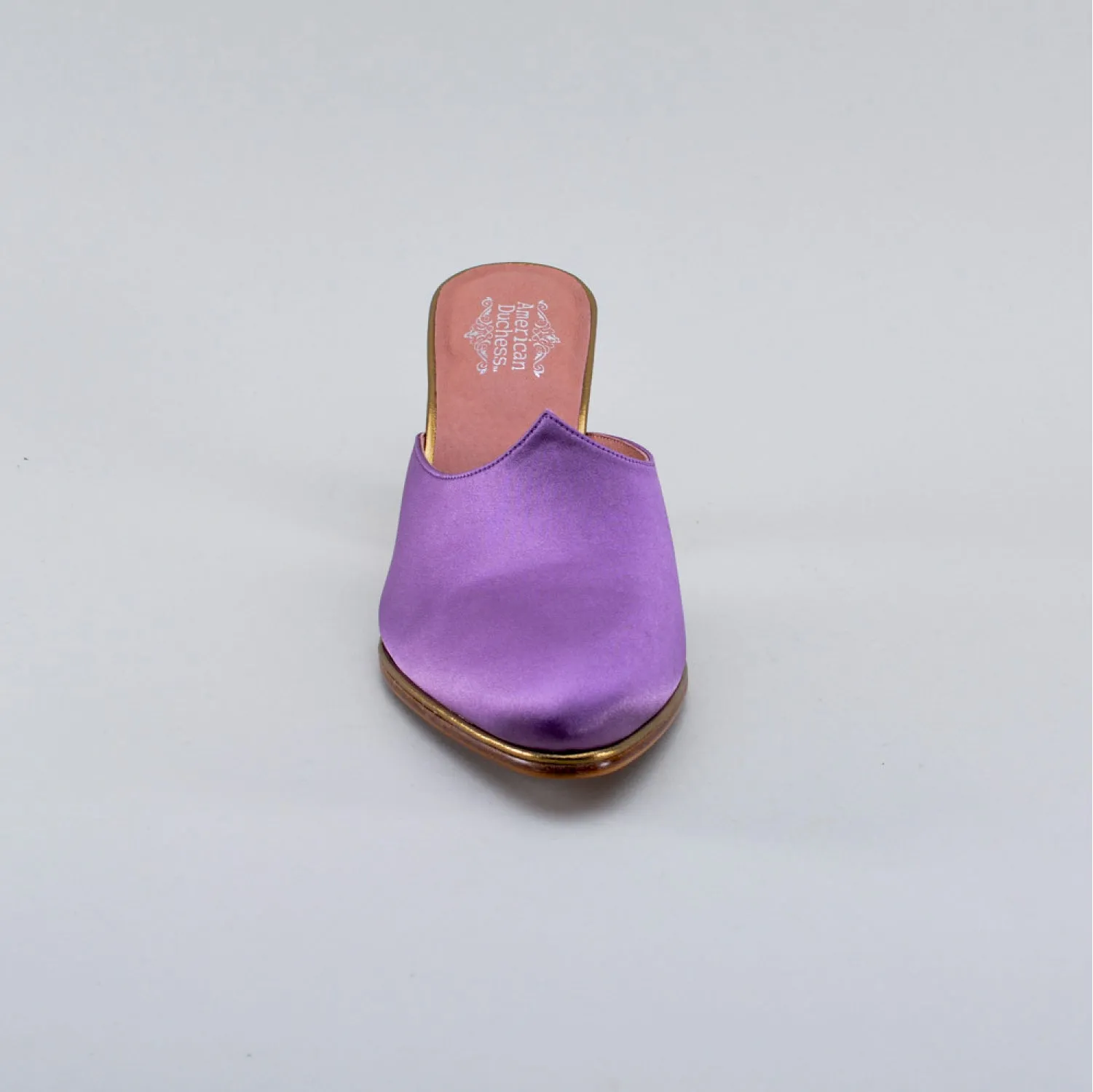 Charlotte Women's 18th Century Mules (Dusty Purple)