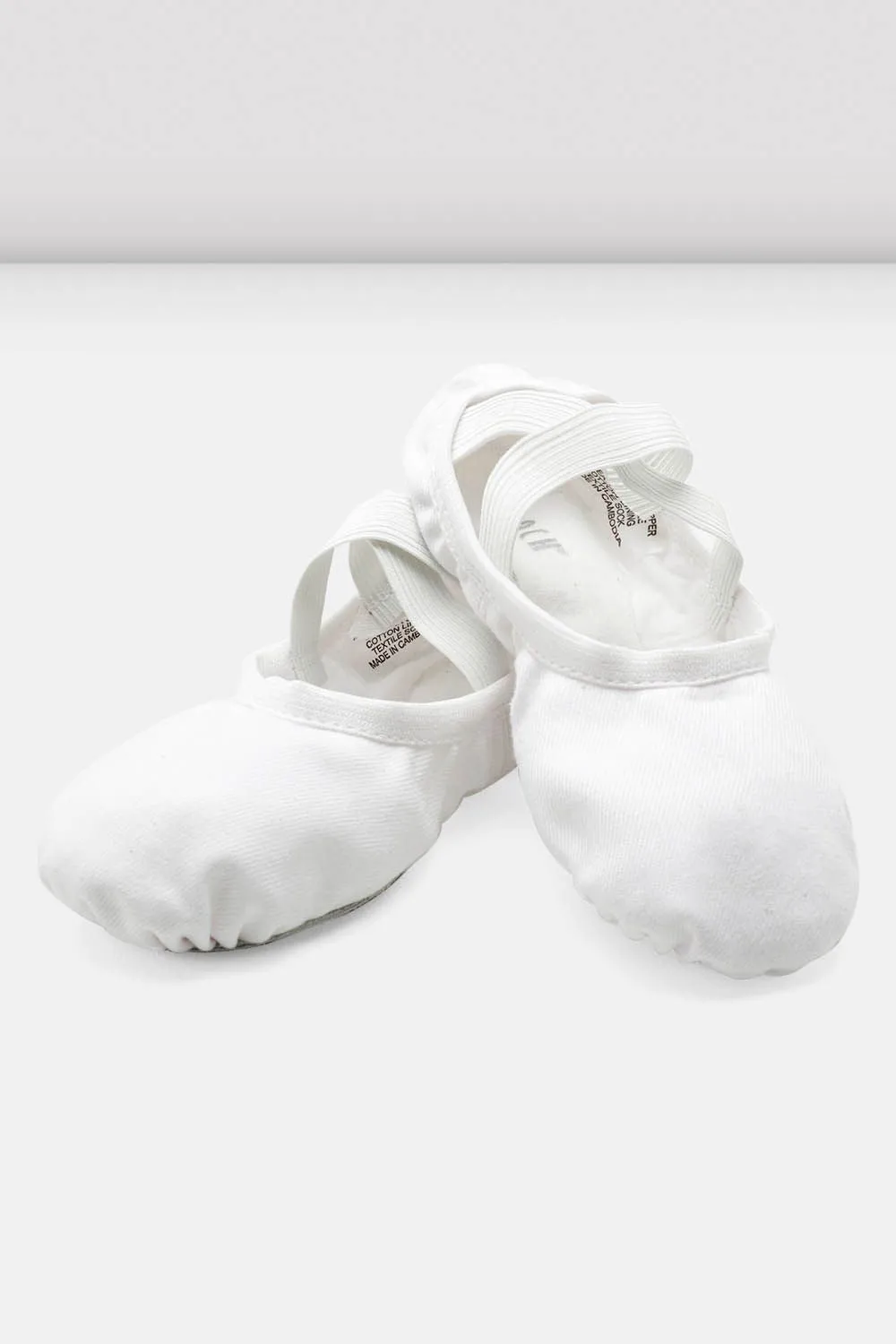 Childrens Performa Stretch Canvas Ballet Shoes