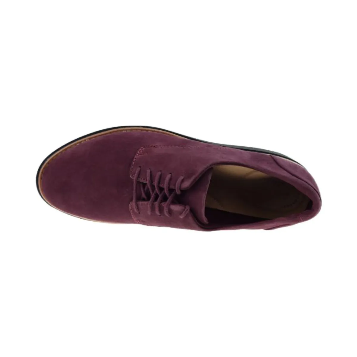Clarks Sharon Noel Women's Shoes Burgundy Nubuck
