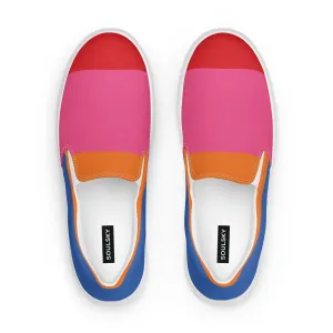 COLORFUL Men’s Slip-On Canvas Shoes (80's VIbe)