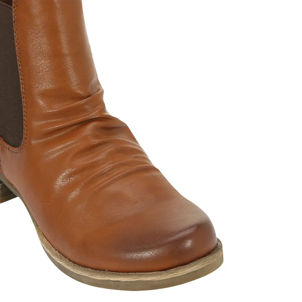 CORO1 VEGAN CHELSEA ANKLE BOOTS