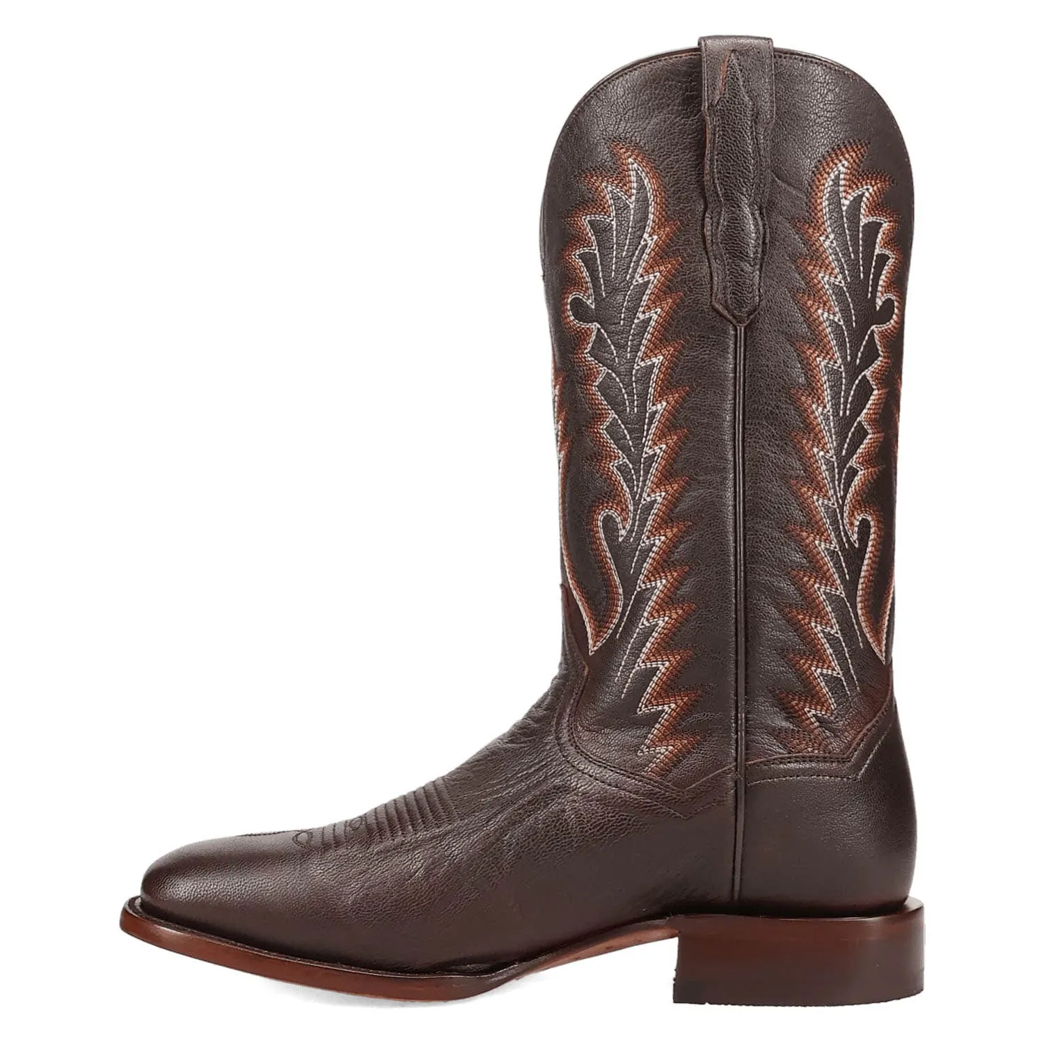 Dan Post Mens Jerry Brown Leather Cowboy Boots