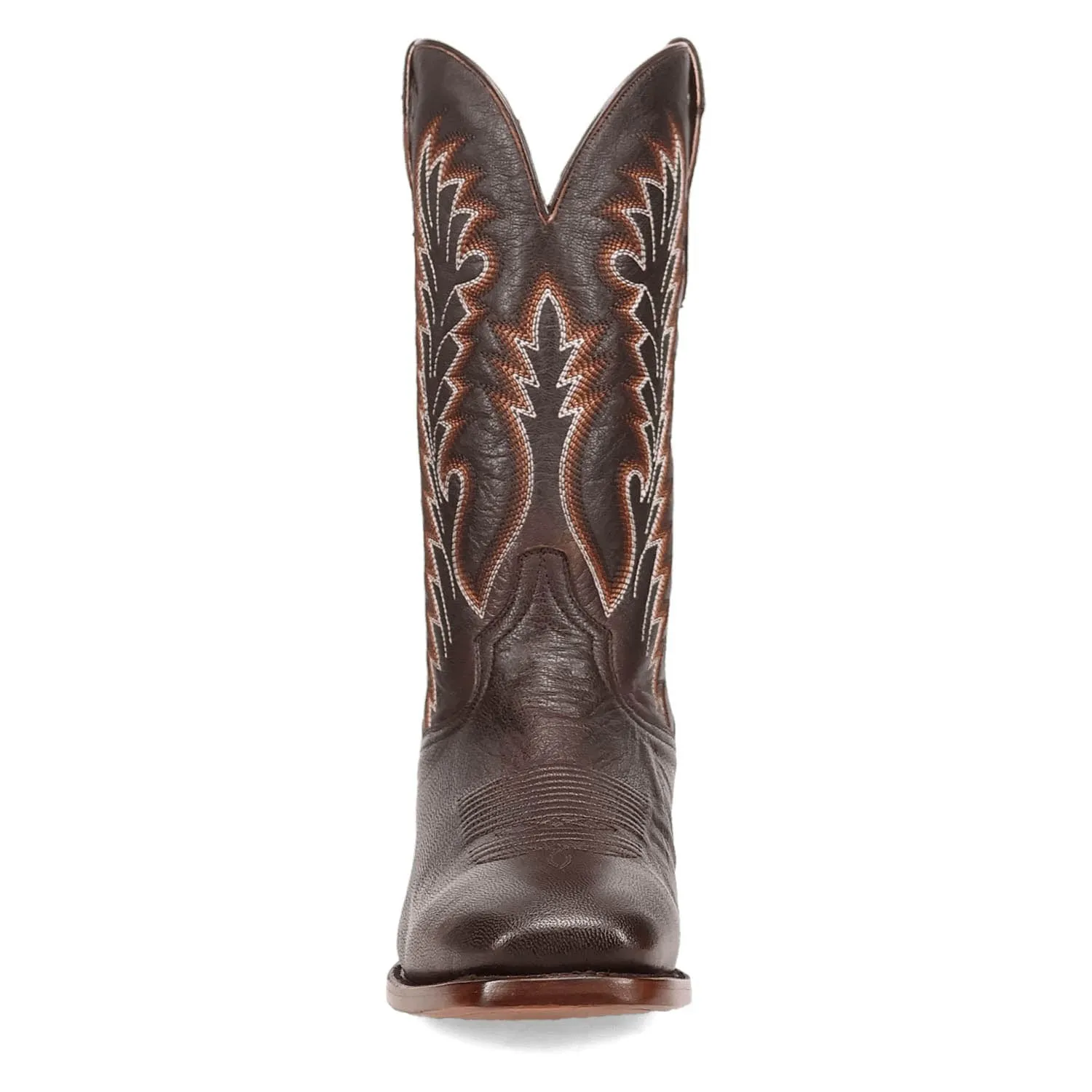 Dan Post Mens Jerry Brown Leather Cowboy Boots