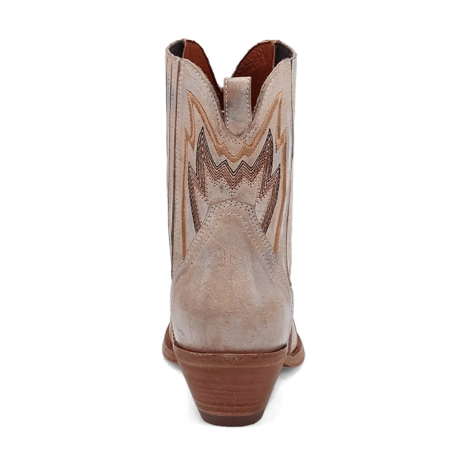 Dan Post Womens Bristolie Bone Leather Ankle Boots 9 M