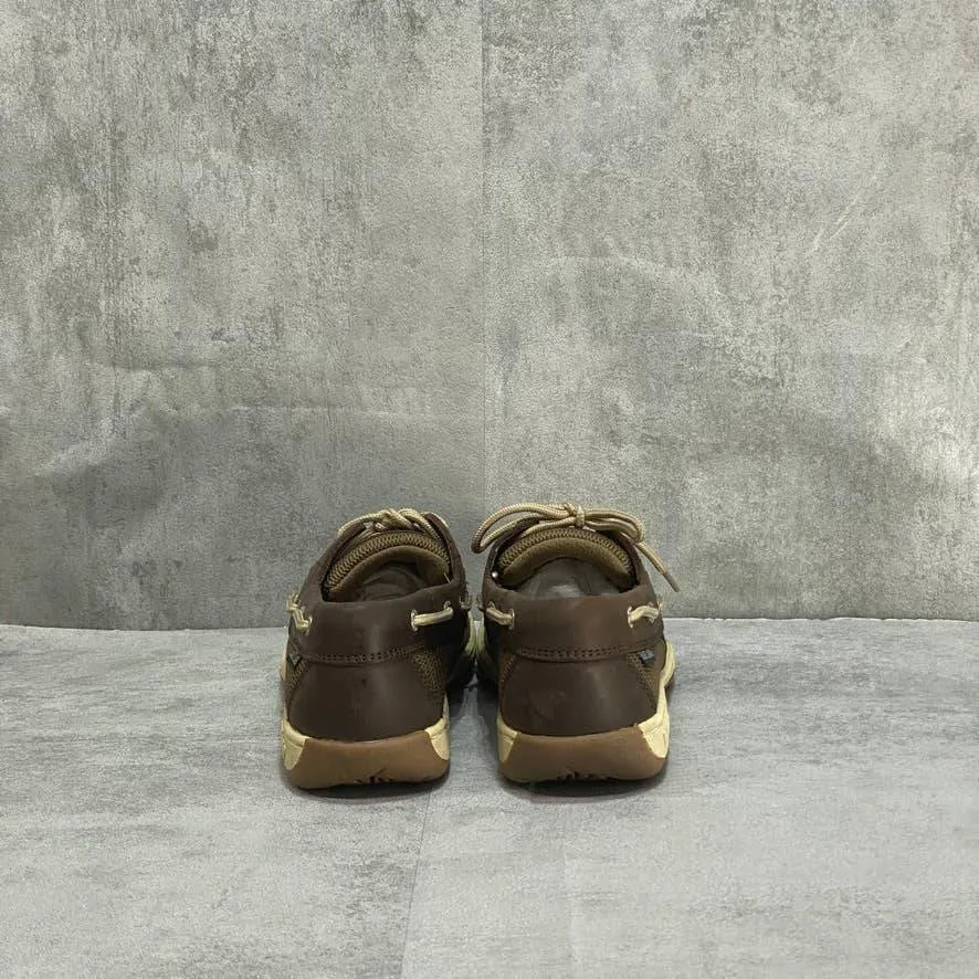 EASTLAND Brown Solstice Boat Shoes SZ 7