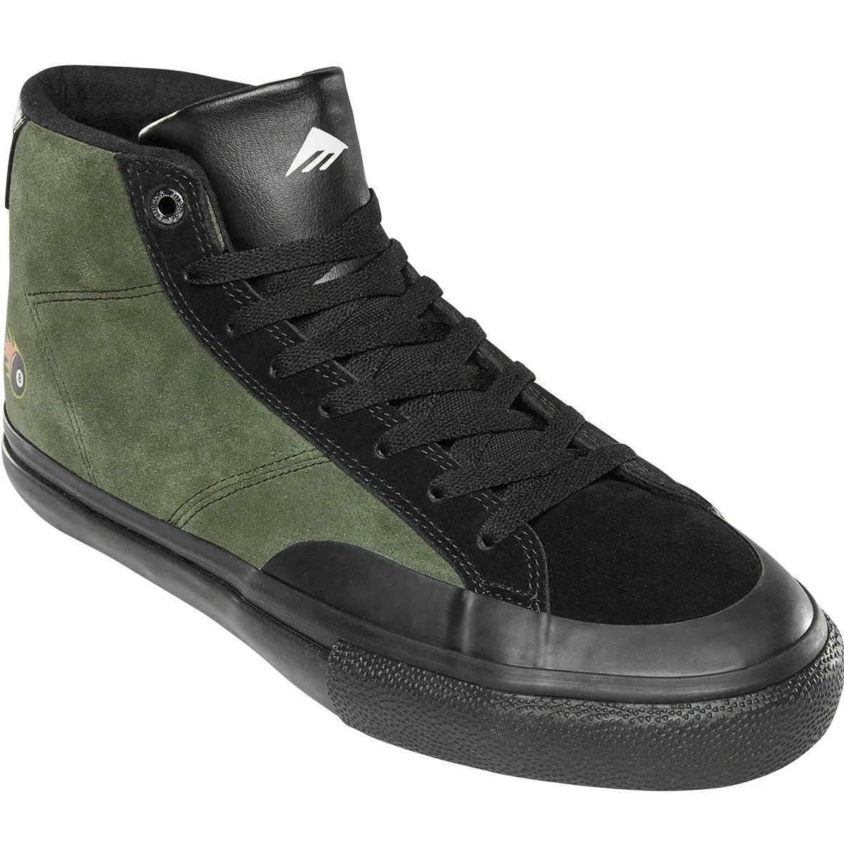 Emerica Shoes Omen Hi Erick Winkowski - Black/Olive