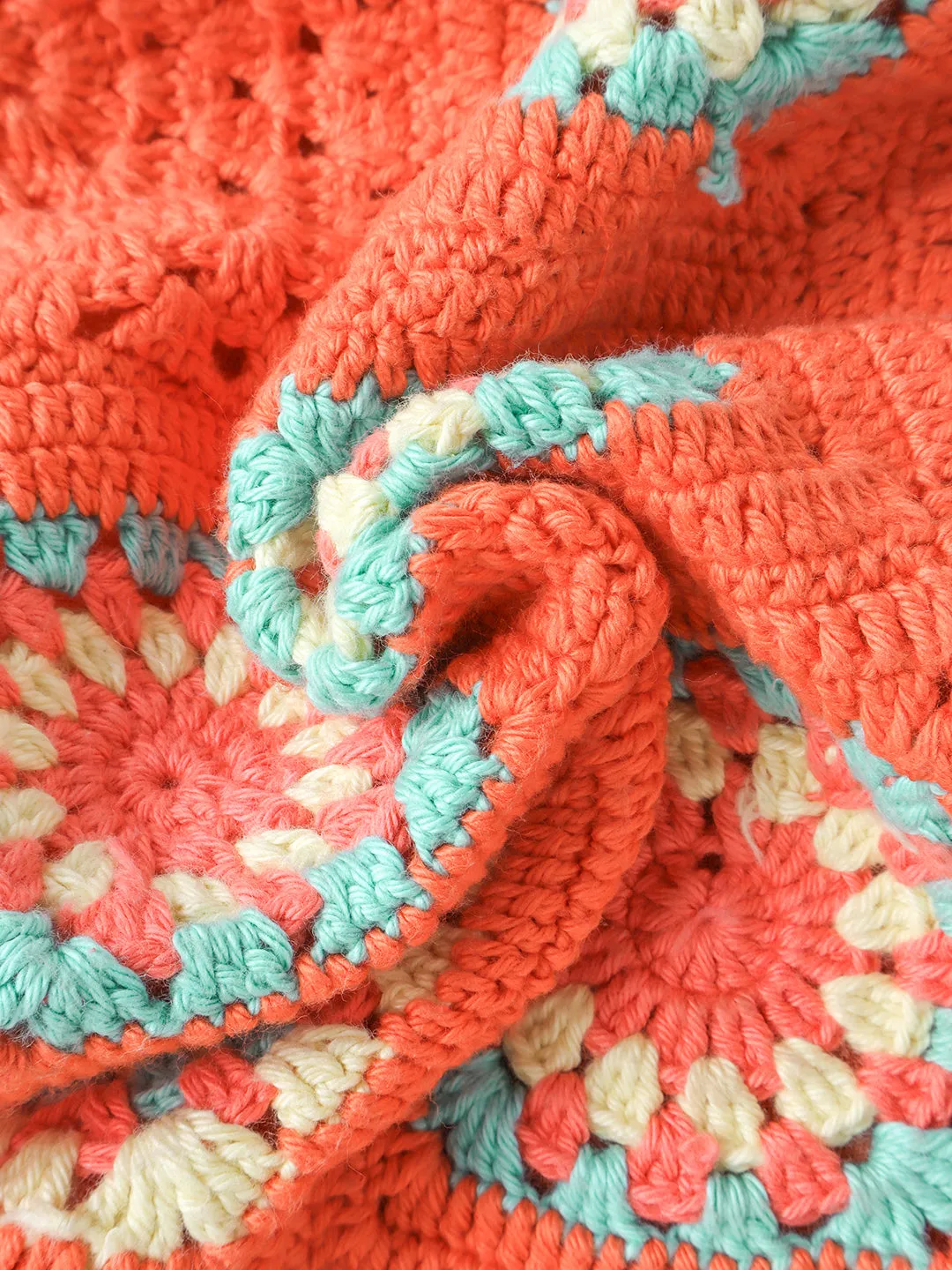 Girls Cotton Crochet Top