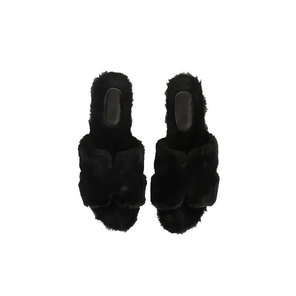 Grace Women's Premium Shearling Fur Slippers