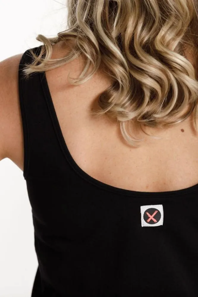 Homelee Frankie Top Black