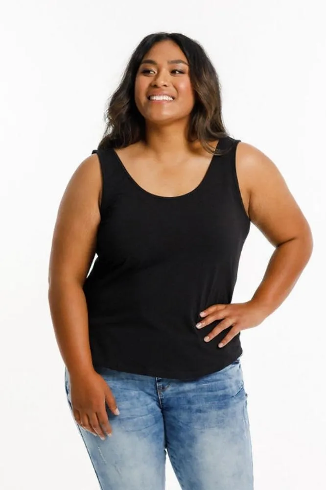 Homelee Frankie Top Black