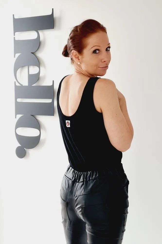 Homelee Frankie Top Black