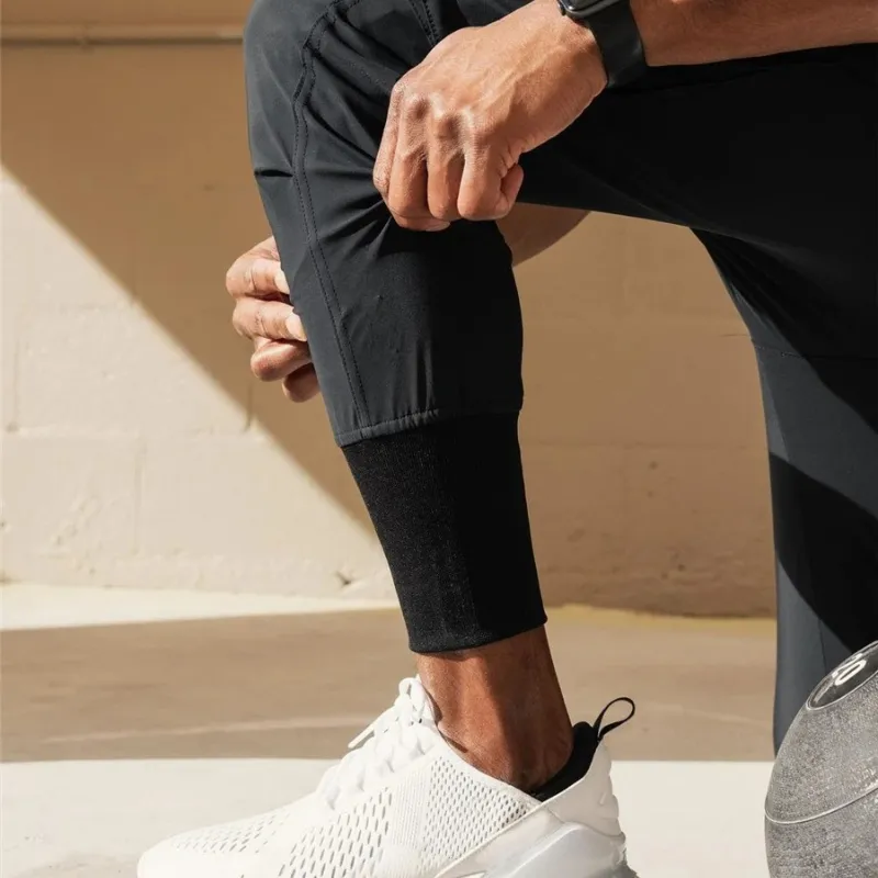 Komfort - Cargo Broek Heren – Stijlvolle Joggingbroek met Grote Zakken, Verstelbare Taille