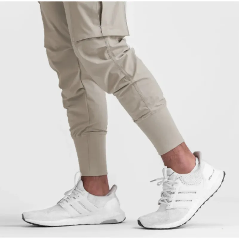 Komfort - Cargo Broek Heren – Stijlvolle Joggingbroek met Grote Zakken, Verstelbare Taille