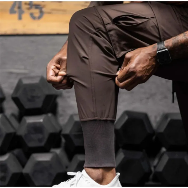 Komfort - Cargo Broek Heren – Stijlvolle Joggingbroek met Grote Zakken, Verstelbare Taille