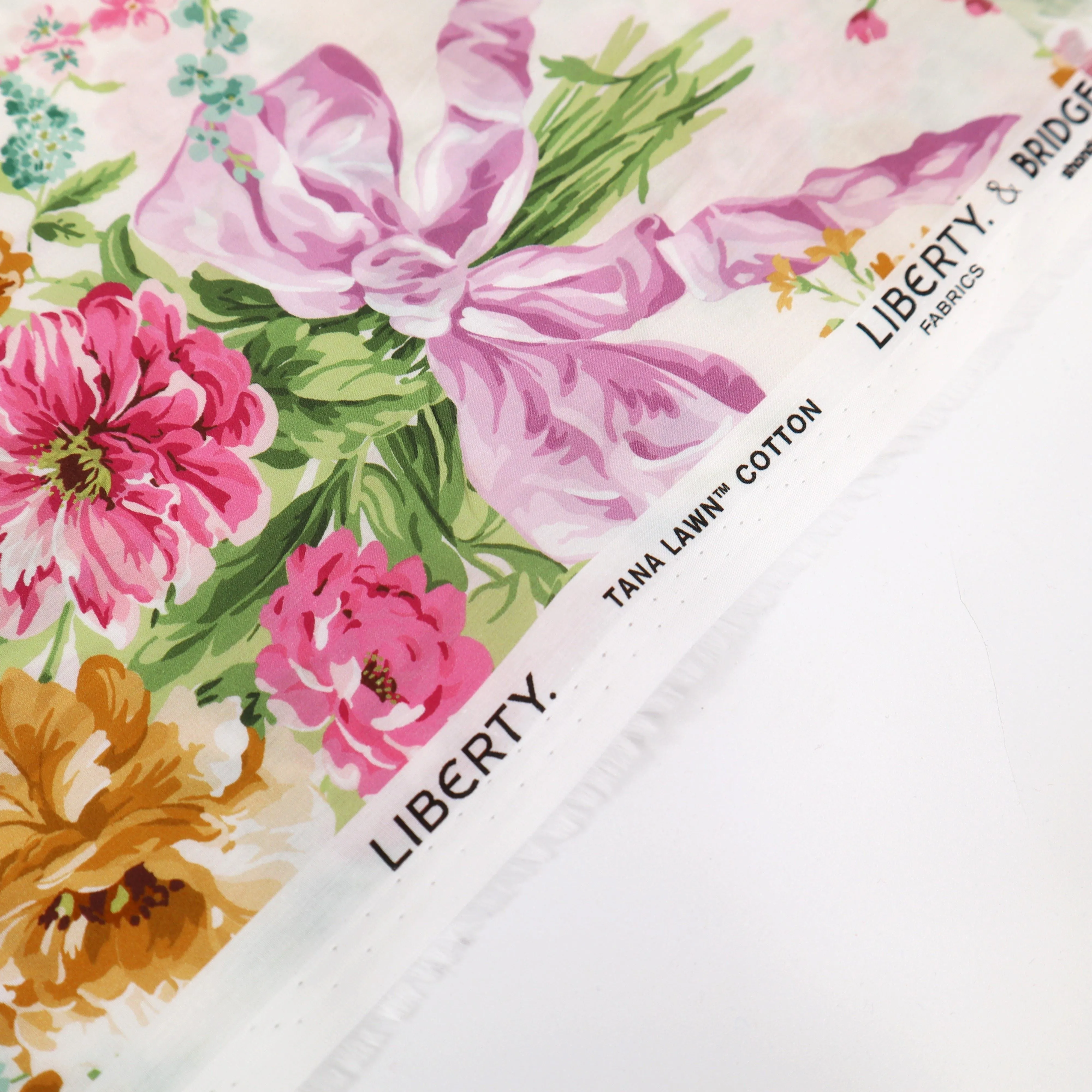 Liberty Fabrics x Bridgerton Bow Bouquet C Tana Lawn™ Cotton