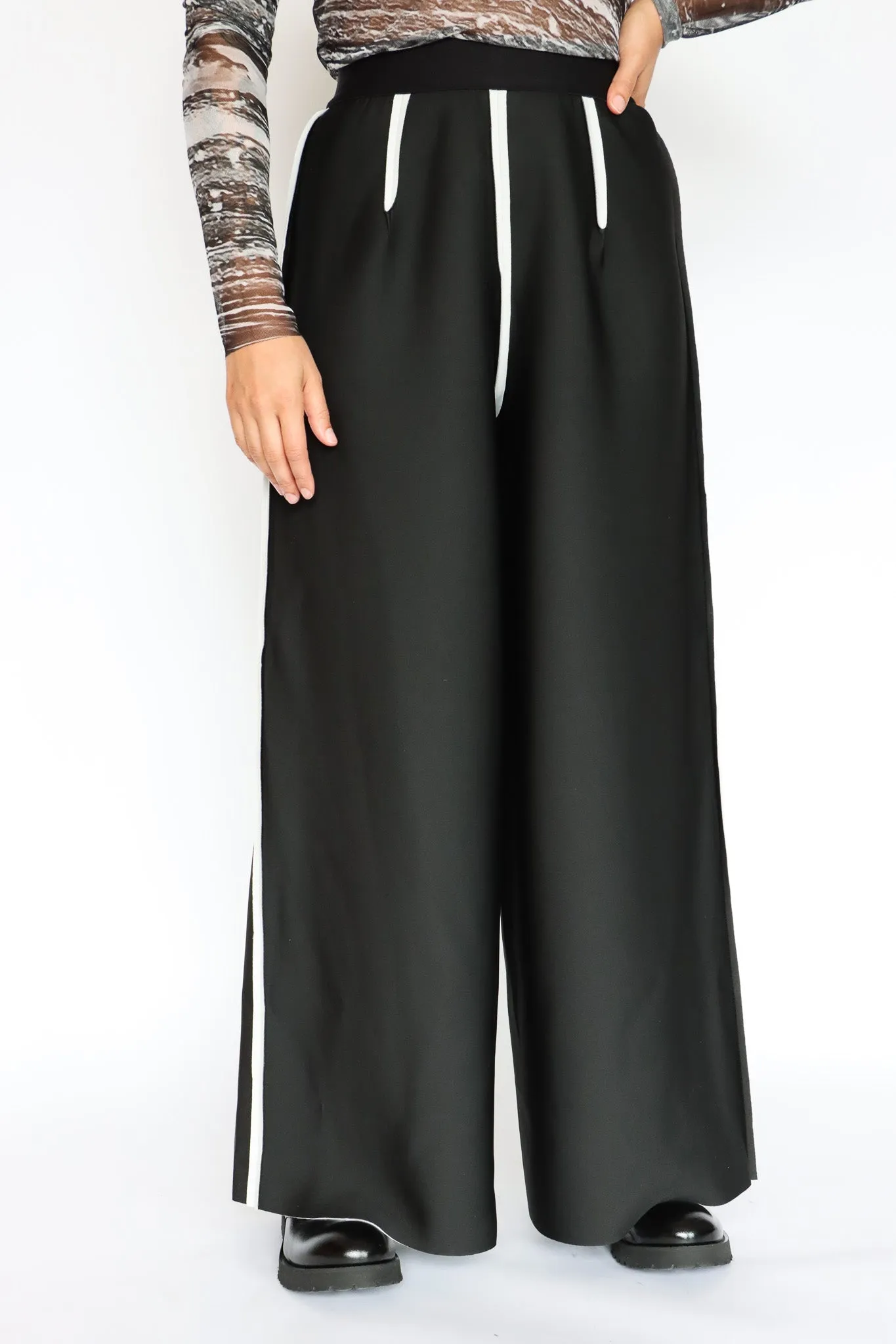 maria calderara Neoprene Super Wide Pants