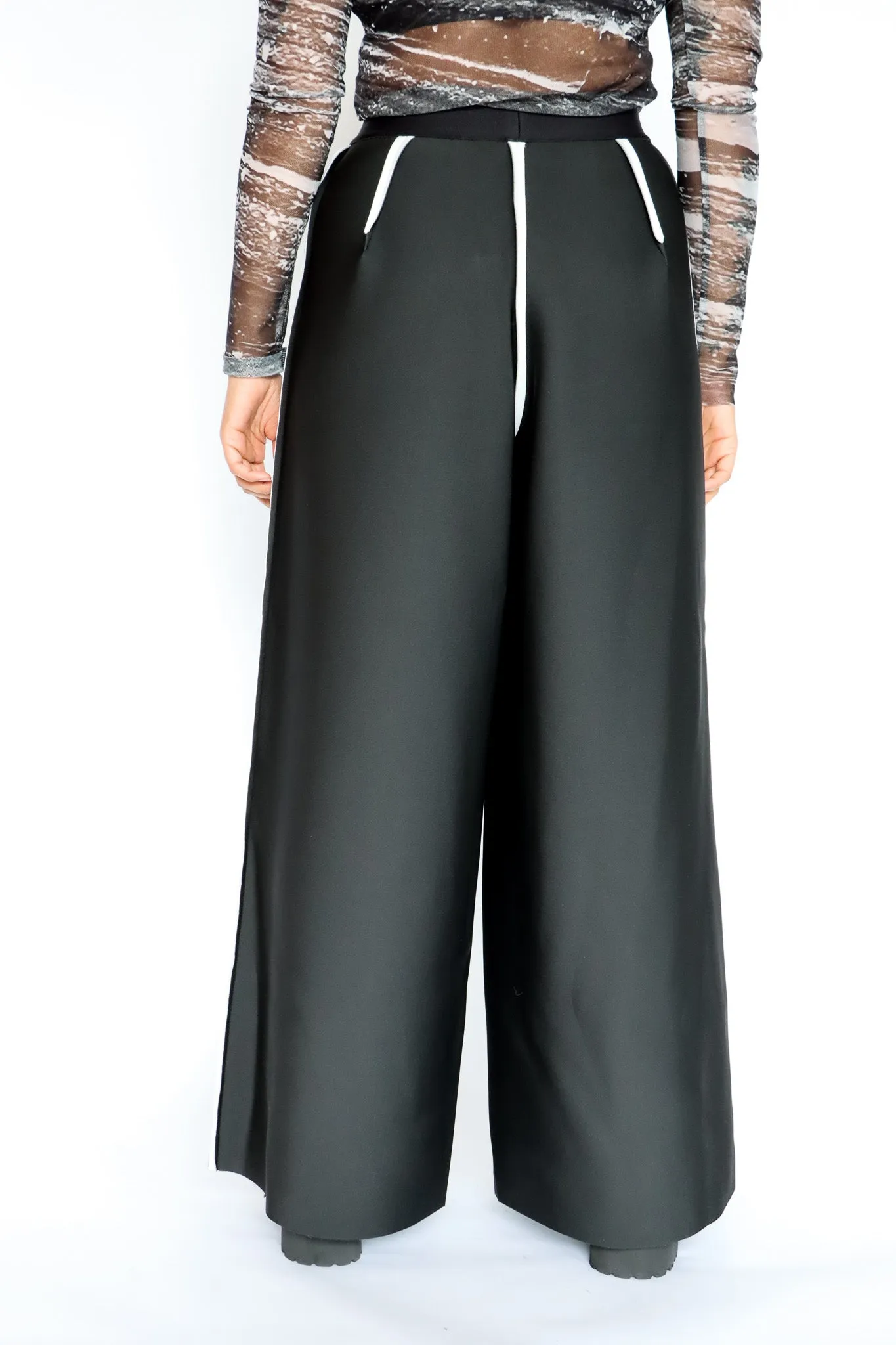 maria calderara Neoprene Super Wide Pants