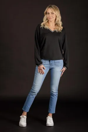 Mi Moso Iris Jeans Blue Wash