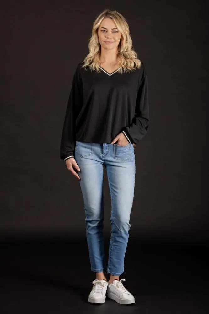 Mi Moso Iris Jeans Blue Wash