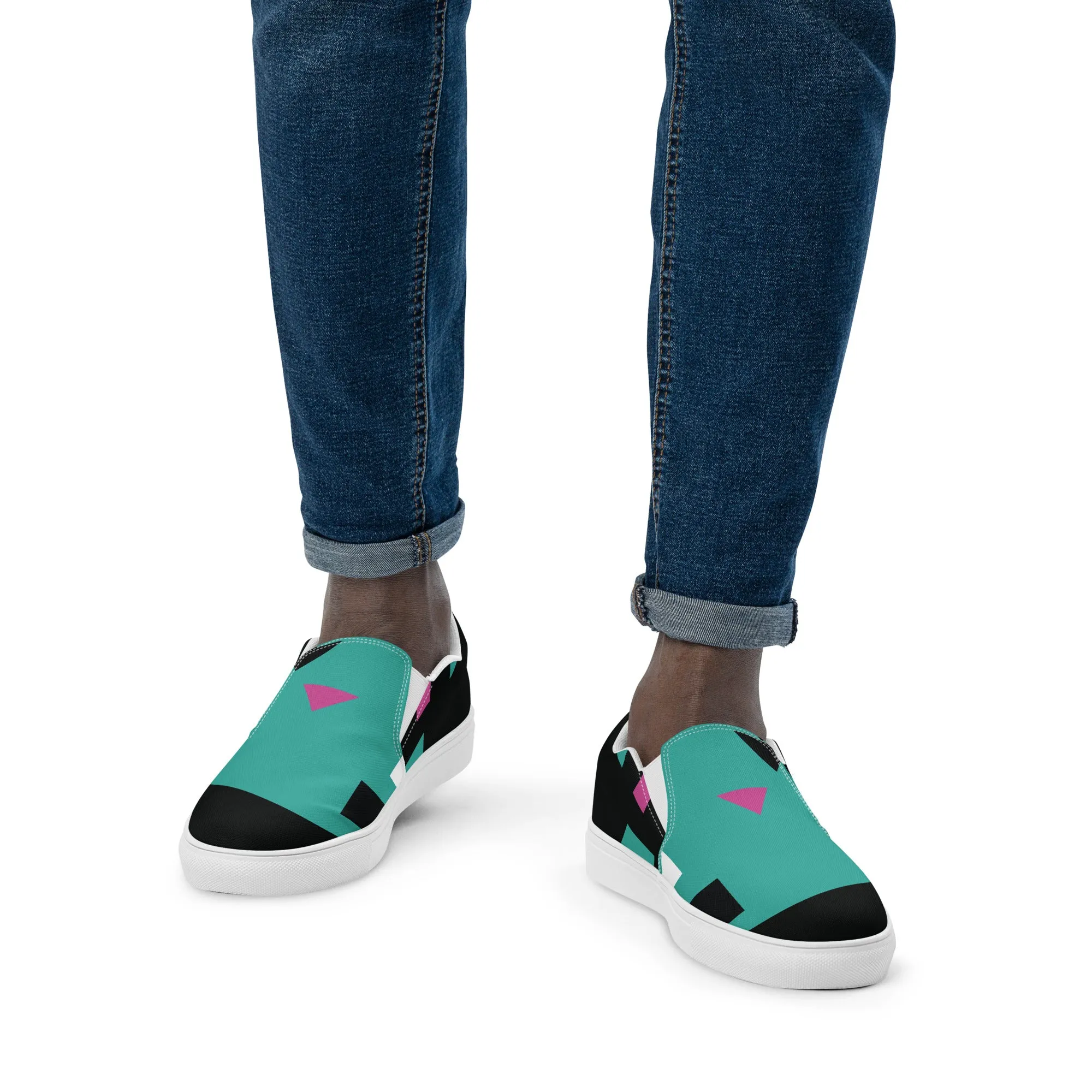 MISSING LINK Men’s Slip-On Canvas Shoes
