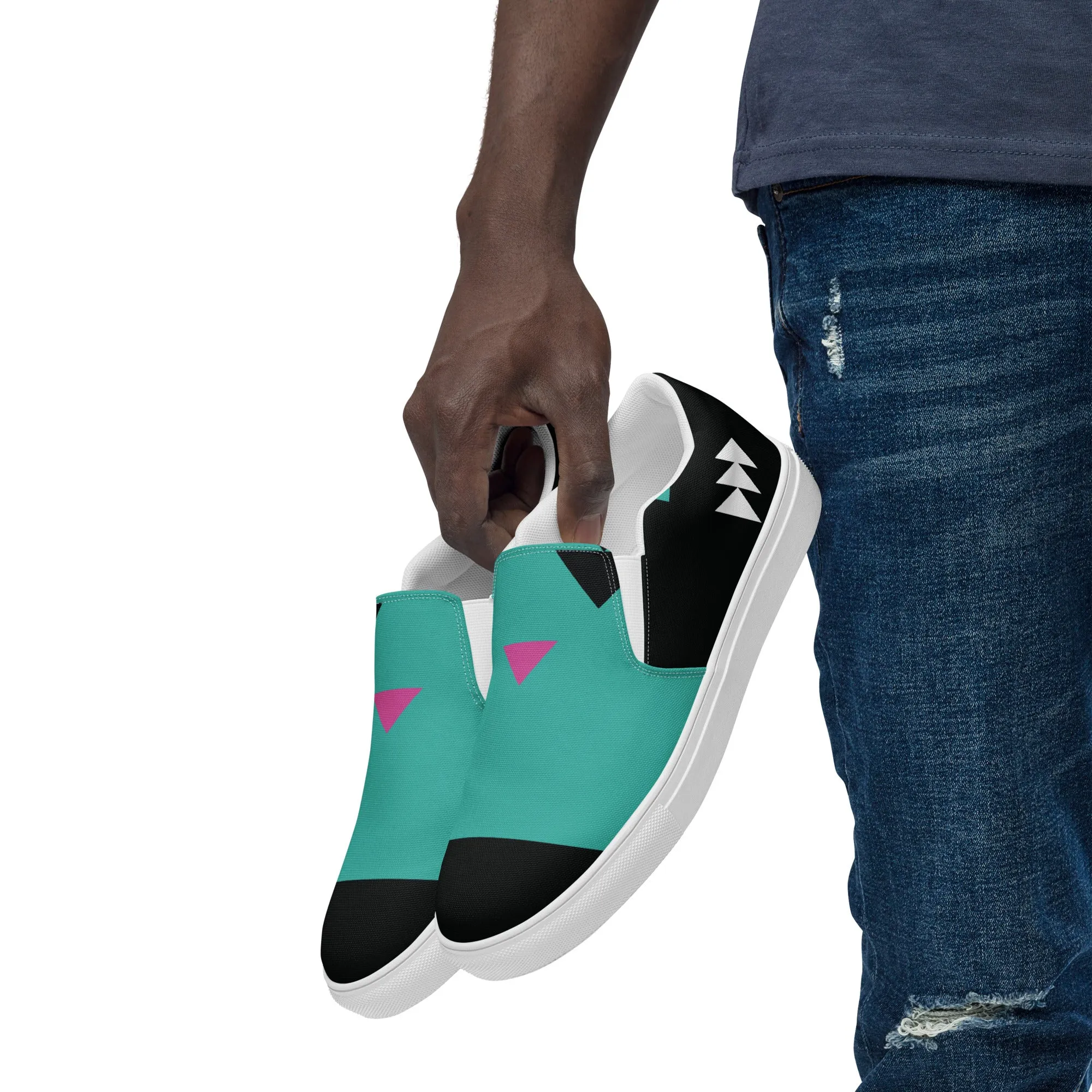 MISSING LINK Men’s Slip-On Canvas Shoes
