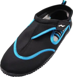 NORTY Big Kids 4-8 Black-Blue Watershoe C1114TN