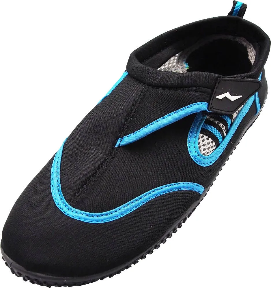 NORTY Big Kids 4-8 Black-Blue Watershoe C1114TN