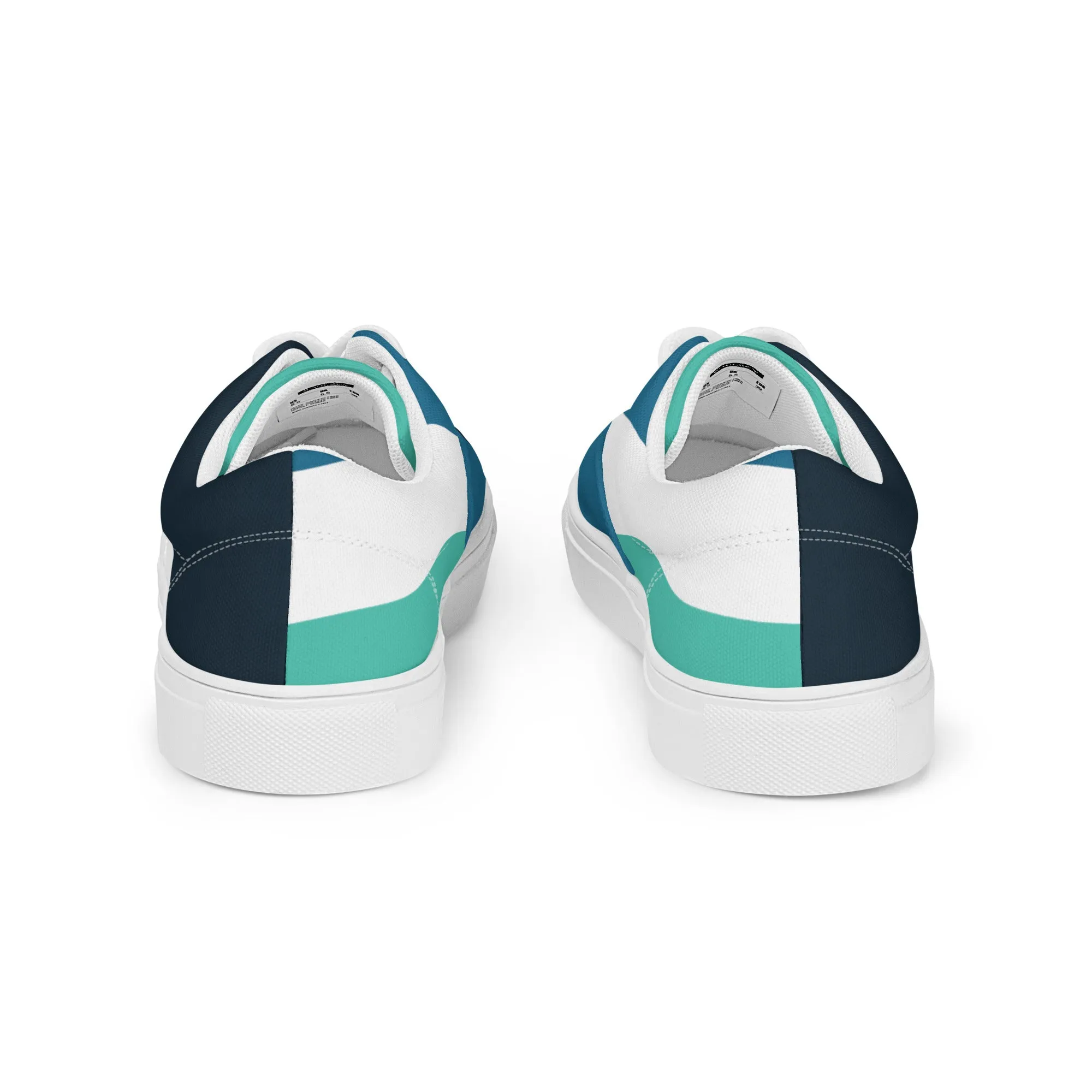 OCEAN DEPTHS Women’s Lace-Up Canvas Shoes