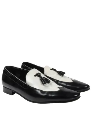 Patent Leather Tassel Loafers