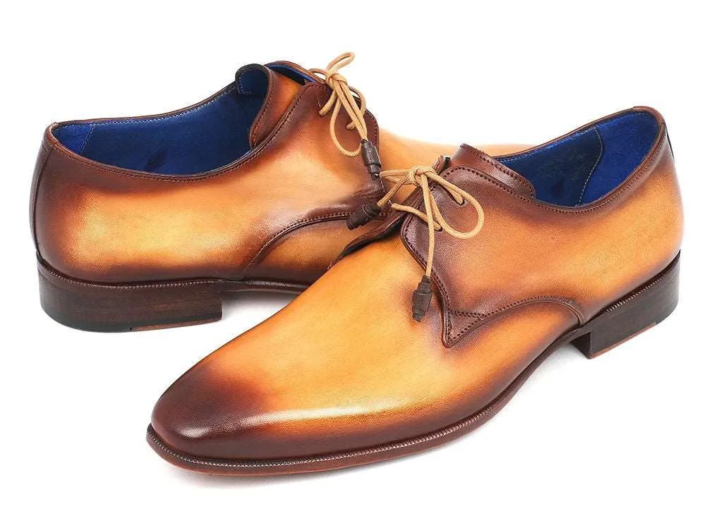 Paul Parkman Brown Camel Derby Shoes