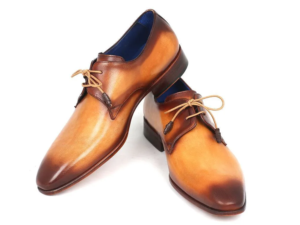 Paul Parkman Brown Camel Derby Shoes